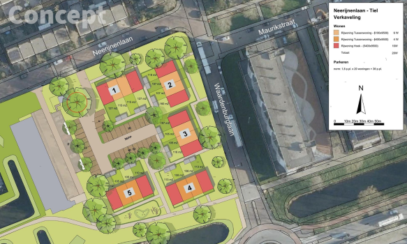 Beukelaar concept verkaveling